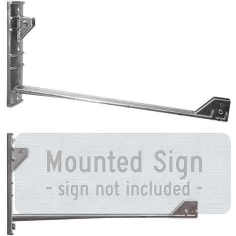 metal street sign brackets|street name sign mounting brackets.